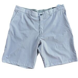 adidas Gray Flat Front Shorts Classic Lightweight Design